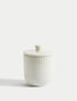 Marks & Spencer "Small Ribbed Storage Jar"